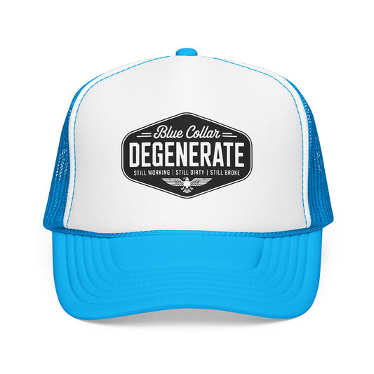 Trucker Hat — "Blue Collar Degenerate"