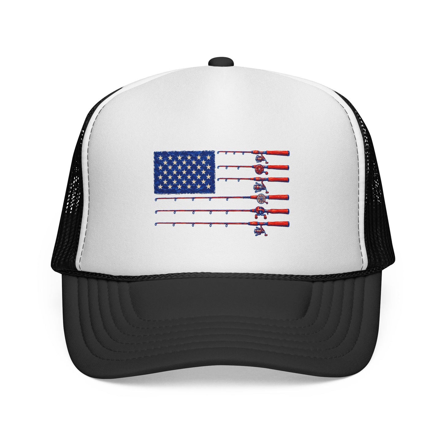 Patriotic Mesh Trucker Hat