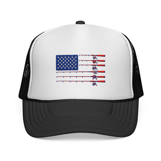 Patriotic Mesh Trucker Hat