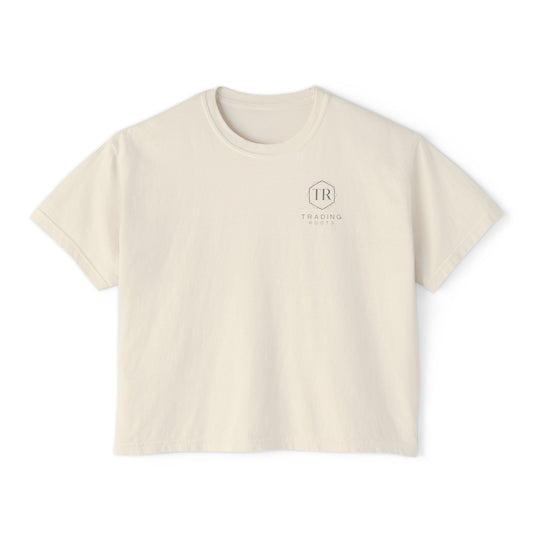Logo Casual Crop T‑Shirt