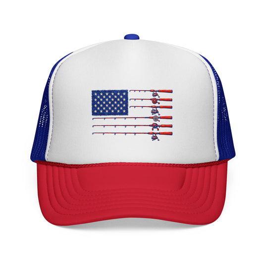 Patriotic Mesh Trucker Hat