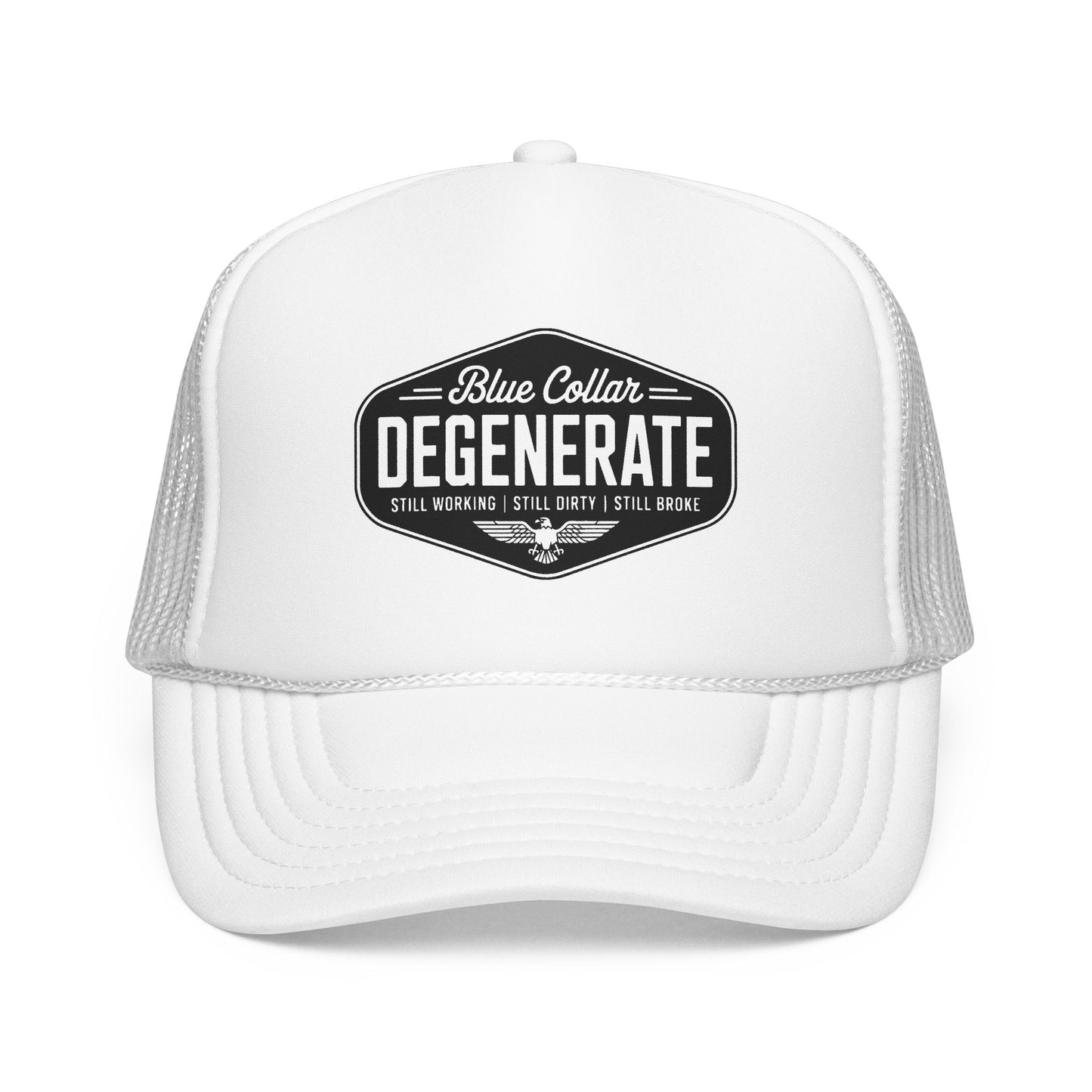 Trucker Hat — "Blue Collar Degenerate"
