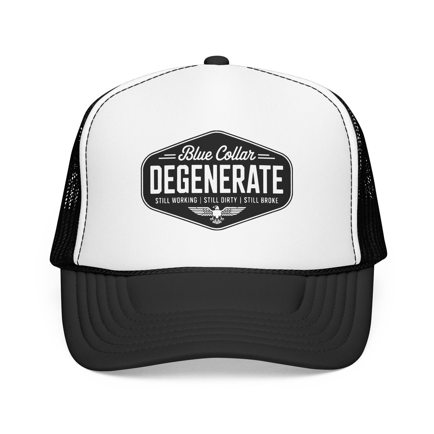 Trucker Hat — "Blue Collar Degenerate"